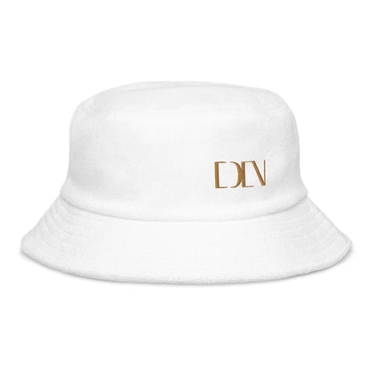 EDEN Hat aus Frottee white/gold