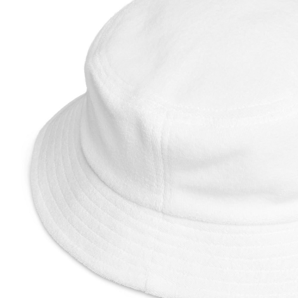 EDEN Hat aus Frottee white/gold